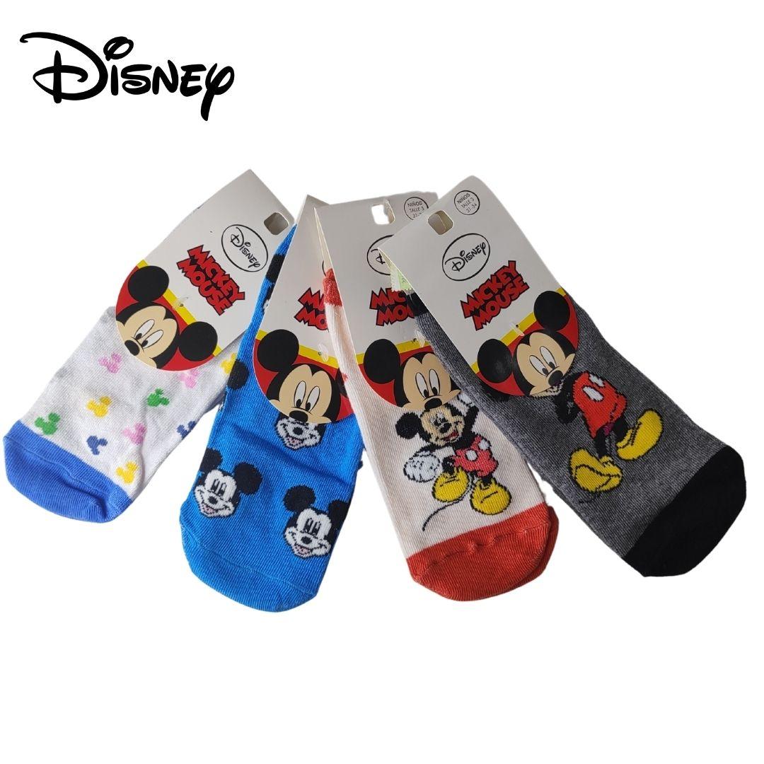 SOQUETE INFANTIL ESTAMPA MICKEY MOUSE TALLE 1